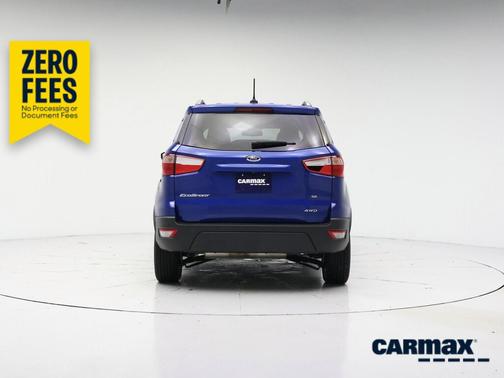 Blue 2019 Ford EcoSport SE
