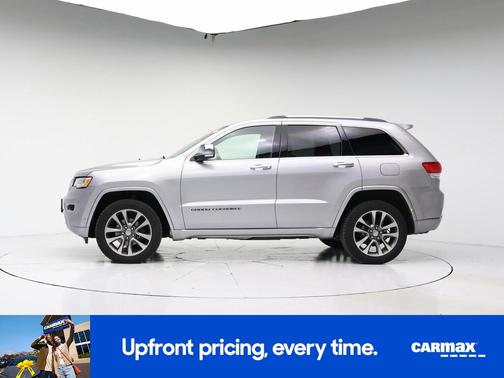 Silver 2017 Jeep Grand Cherokee Overland