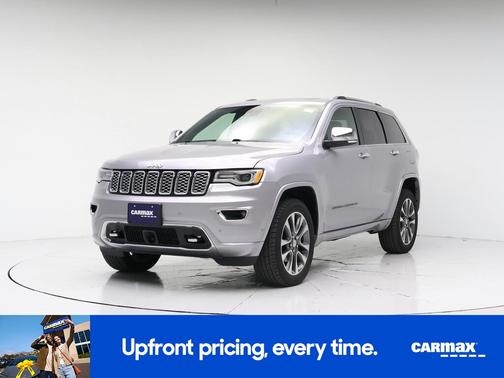 Silver 2017 Jeep Grand Cherokee Overland