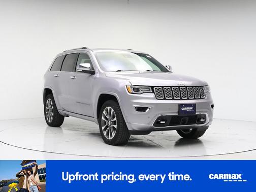 Silver 2017 Jeep Grand Cherokee Overland