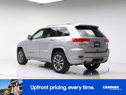 Silver 2017 Jeep Grand Cherokee Overland