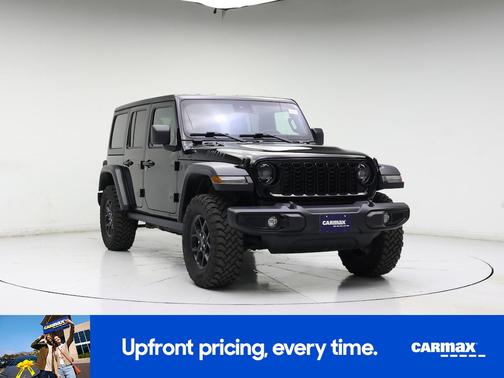 Black 2024 Jeep Wrangler Willy's