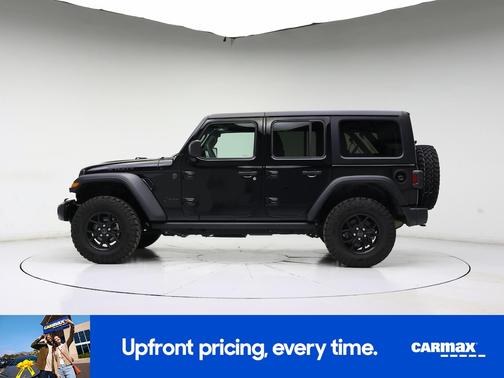 Black 2024 Jeep Wrangler Willy's