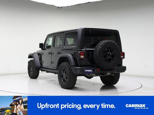 Black 2024 Jeep Wrangler Willy's