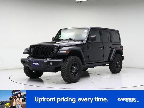 Black 2024 Jeep Wrangler Willy's