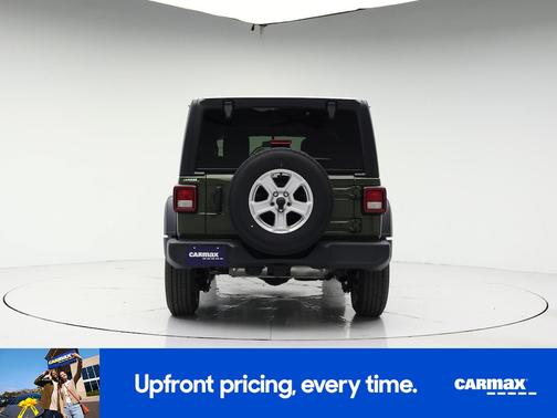 Green 2021 Jeep Wrangler Unlimited Sport S