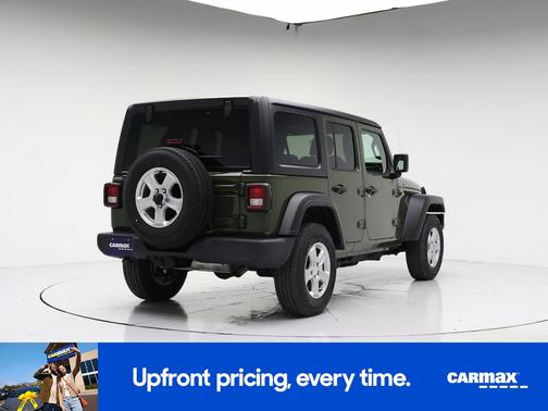 Green 2021 Jeep Wrangler Unlimited Sport S