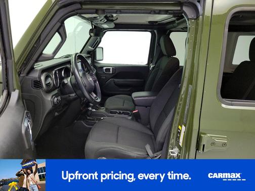 Green 2021 Jeep Wrangler Unlimited Sport S