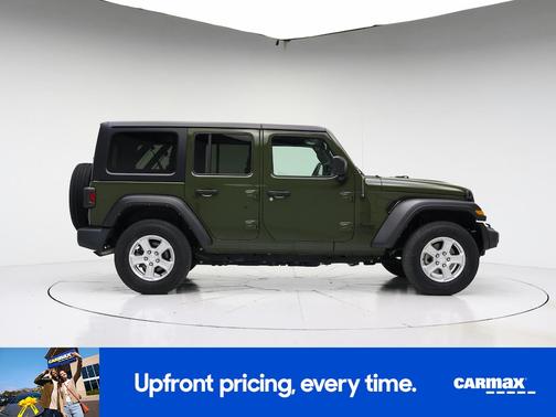 Green 2021 Jeep Wrangler Unlimited Sport S