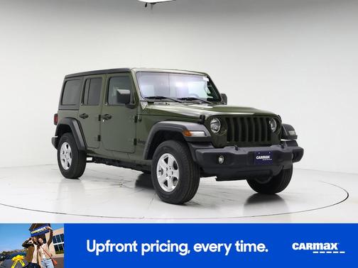 Green 2021 Jeep Wrangler Unlimited Sport S