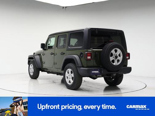 Green 2021 Jeep Wrangler Unlimited Sport S