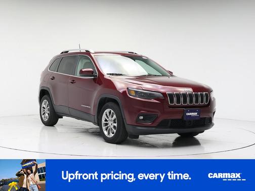 Burgundy 2021 Jeep Cherokee Latitude Plus