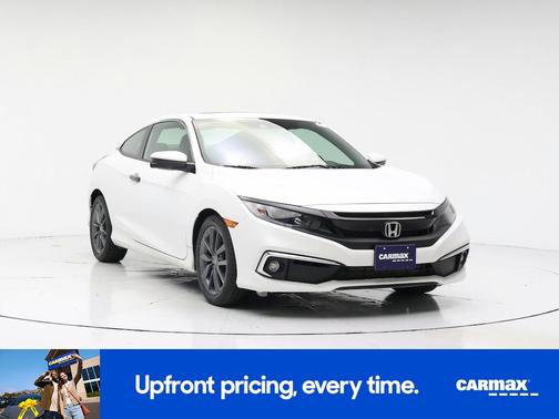 White 2019 Honda Civic EX