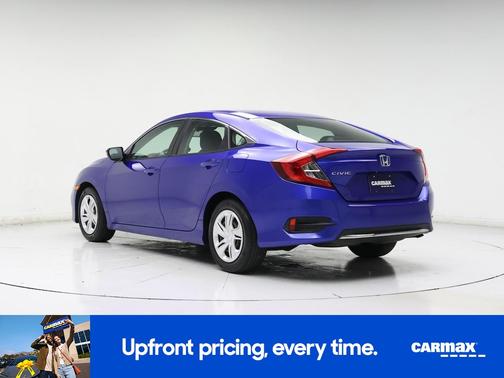 Blue 2019 Honda Civic LX