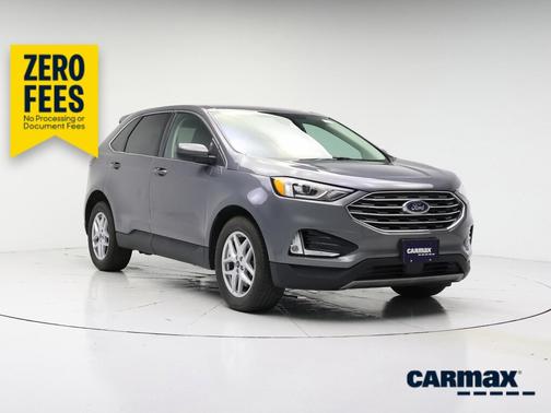 Gray 2021 Ford Edge SEL