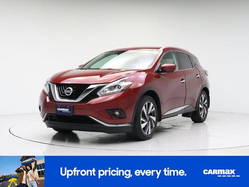 Red 2017 Nissan Murano Platinum