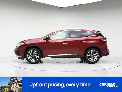 Red 2017 Nissan Murano Platinum