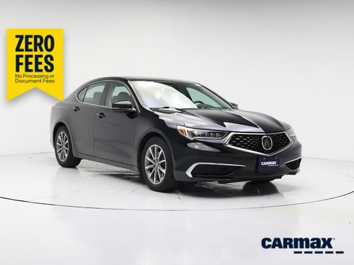 Black 2020 Acura TLX Technology