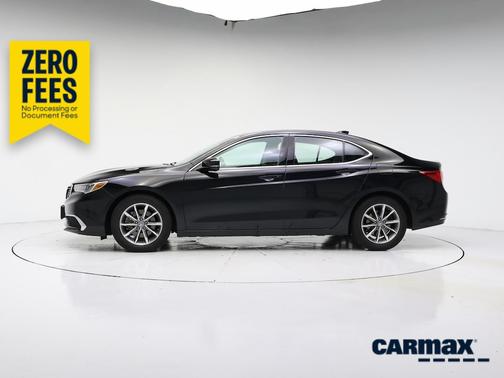 Black 2020 Acura TLX Technology