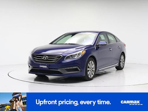 Blue 2017 Hyundai SONATA Limited