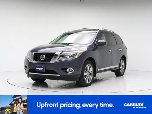 Gray 2014 Nissan Pathfinder Platinum