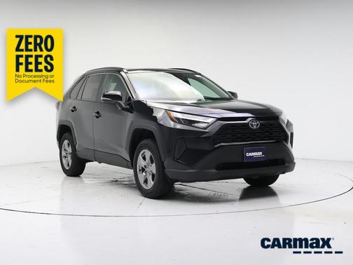 Black 2023 Toyota RAV4 Hybrid XLE