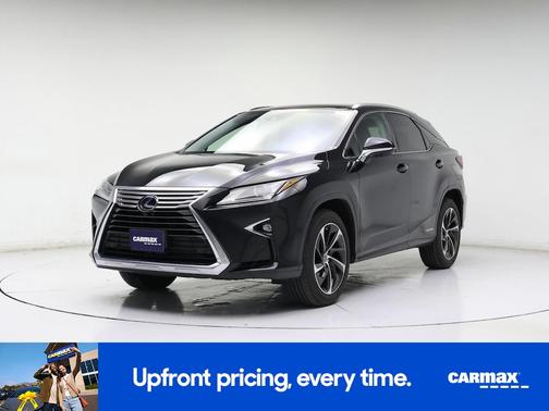 Black 2018 Lexus RX 450h L Luxury