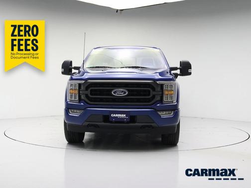 Blue 2022 Ford F-150 XLT