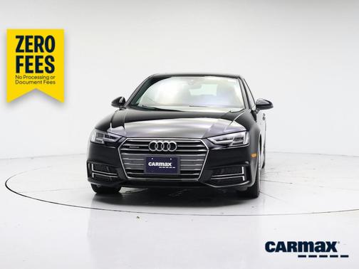 Black 2017 Audi A4 Premium Plus