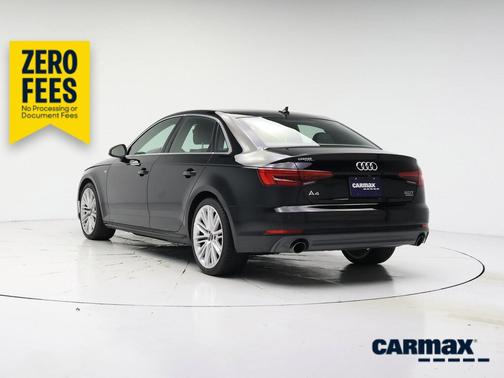 Black 2017 Audi A4 Premium Plus
