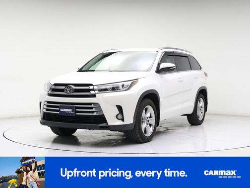 White 2017 Toyota Highlander Limited