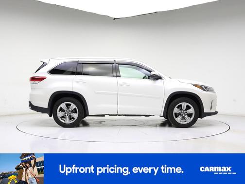 White 2017 Toyota Highlander Limited