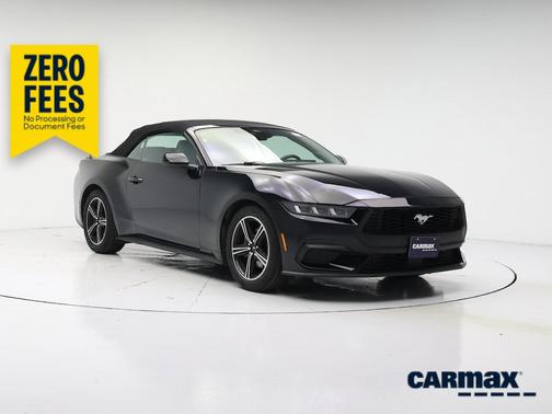 Black 2024 Ford Mustang Ecoboost Premium