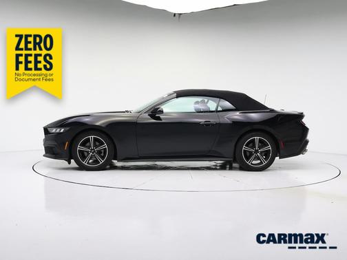 Black 2024 Ford Mustang Ecoboost Premium