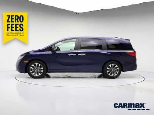 Blue 2024 Honda Odyssey EX-L