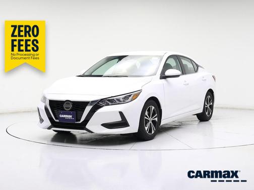 White 2023 Nissan Sentra SV