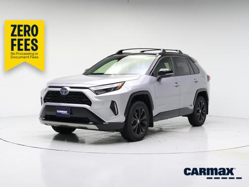 Silver 2024 Toyota RAV4 Hybrid XSE