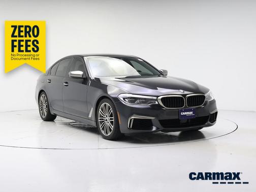 Black 2018 BMW M550 I xDrive
