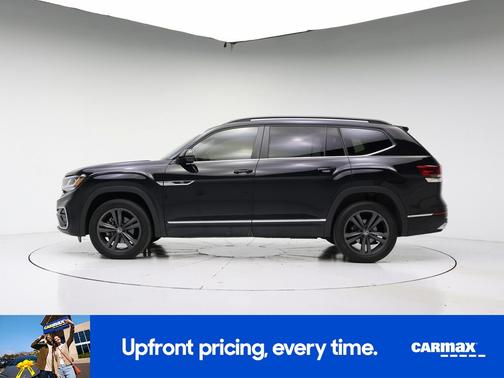 Black 2021 Volkswagen Atlas SE R-Line