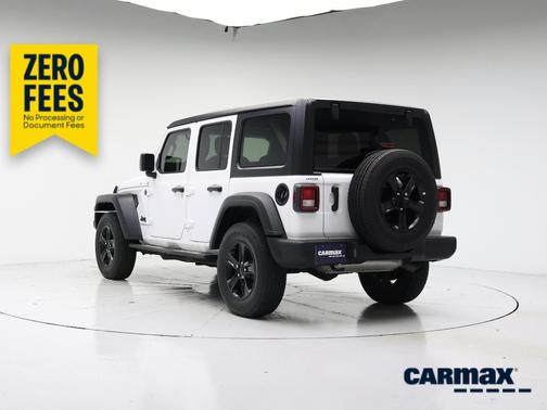 White 2023 Jeep Wrangler Unlimited Sport Altitude
