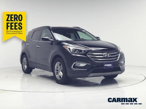 Black 2018 Hyundai Santa Fe Sport