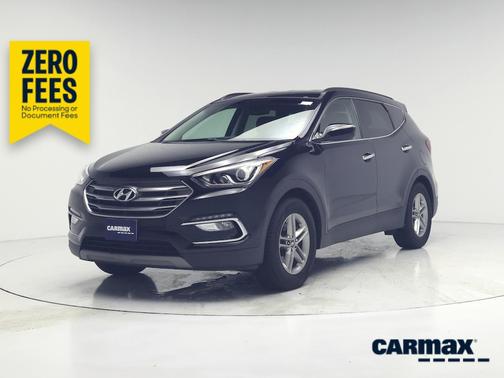 Black 2018 Hyundai Santa Fe Sport