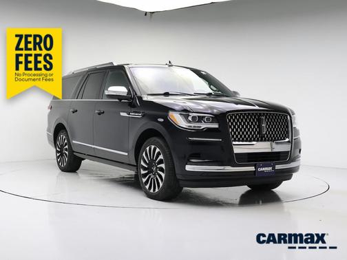 Black 2023 Lincoln Navigator L Black Label