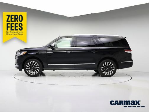 Black 2023 Lincoln Navigator L Black Label