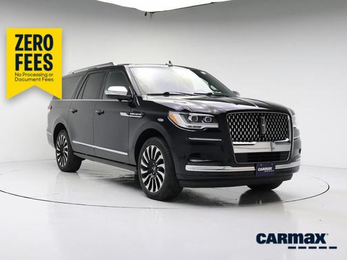 Black 2023 Lincoln Navigator L Black Label