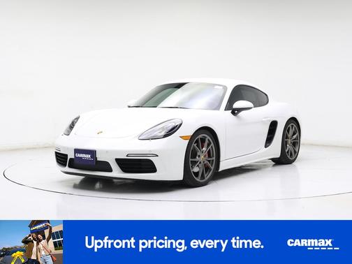 White 2018 Porsche 718 Cayman S