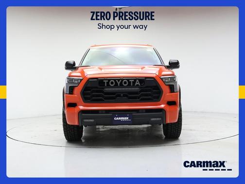 Orange 2023 Toyota Sequoia TRD Pro