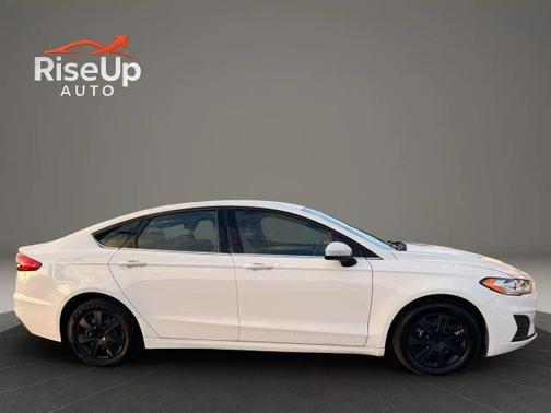 White 2019 Ford Fusion S