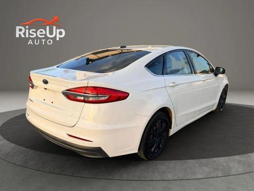 White 2019 Ford Fusion S