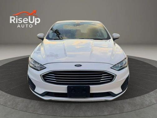 White 2019 Ford Fusion S